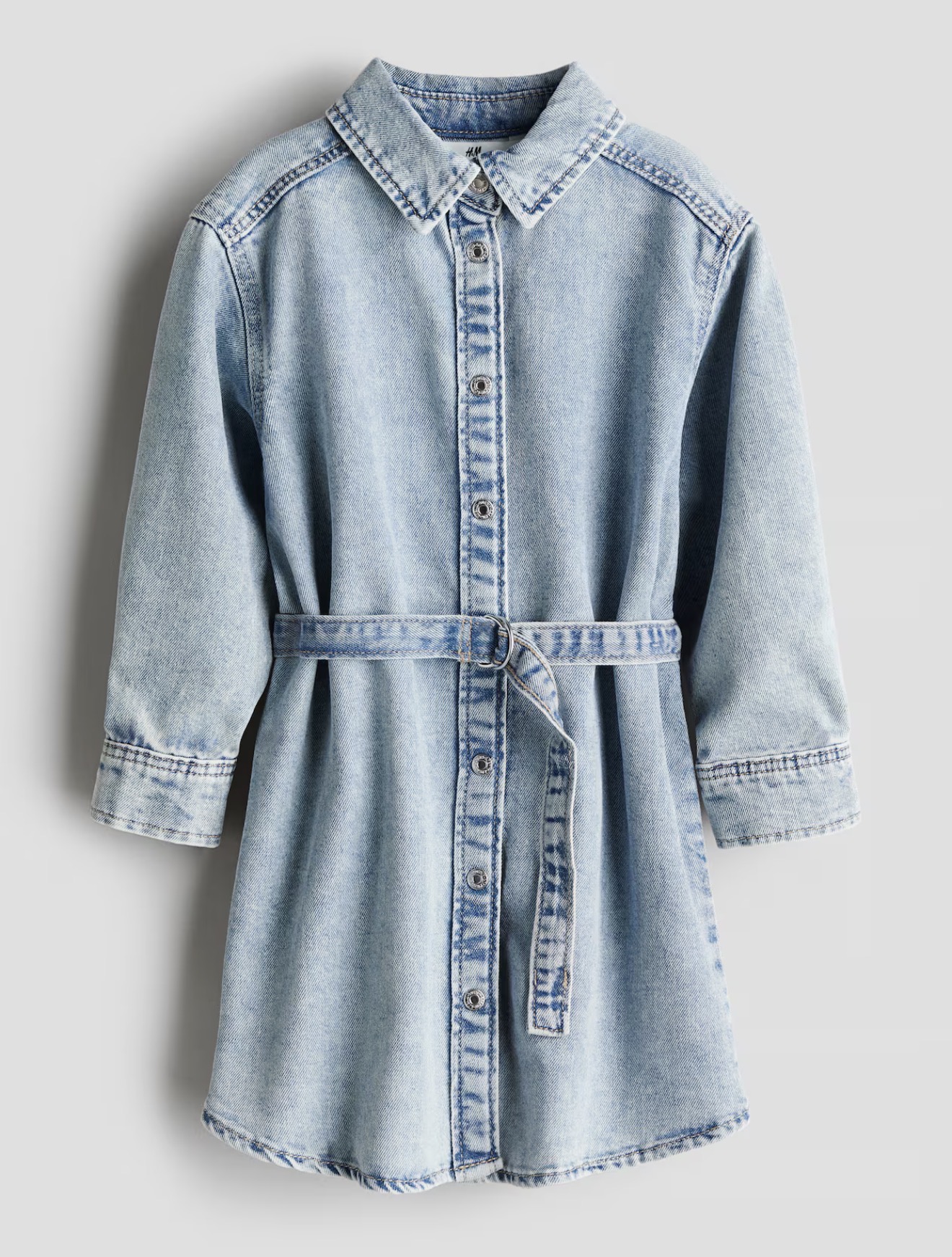 مانتو جینز دخترانه 30886 سایز 1.5 تا 9 سال مارک H&M