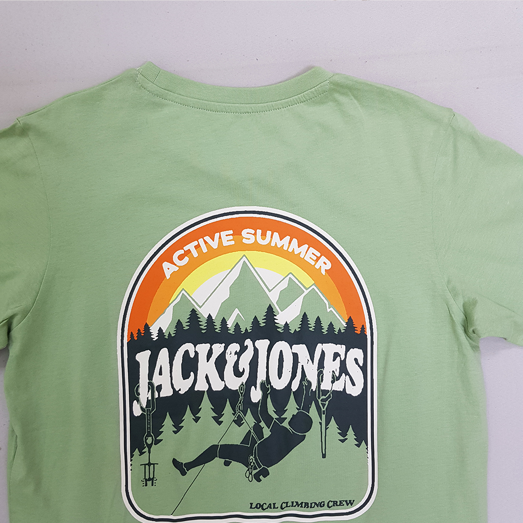 تی شرت پسرانه 30845 سایز 8 تا 16 سال کد 3 مارک Jack&Jones