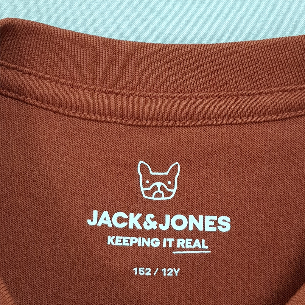 تی شرت پسرانه 30845 سایز 8 تا 16 سال کد 3 مارک Jack&Jones