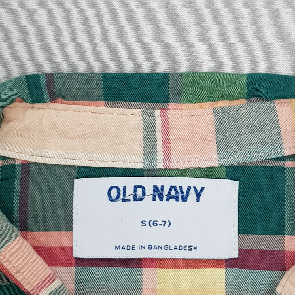 پیراهن پسرانه 31092 سایز 5 تا 16 سال مارک OLD NAVY