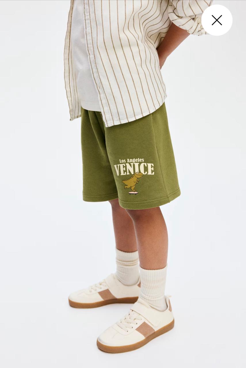 شلوارک پسرانه 31020 سایز 1.5 تا 10 سال کد 2 مارک H&M
