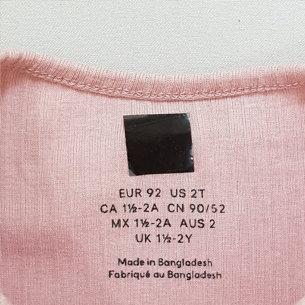 سارافون دخترانه 31004 سایز 1.5 تا 12 سال مارک H&M