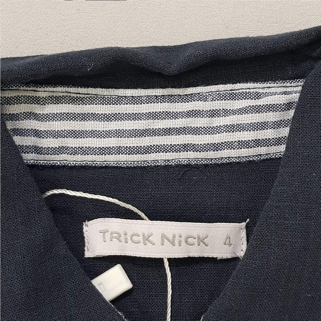 ست پیراهن و شلوارک پسرانه 30963 سایز 4 تا 14 سال کد 1 مارک TrickNick