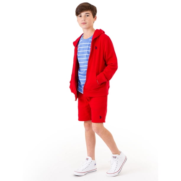تی شرت پسرانه 31051 سایز 2 تا 18 سال مارک US POLO ASSN