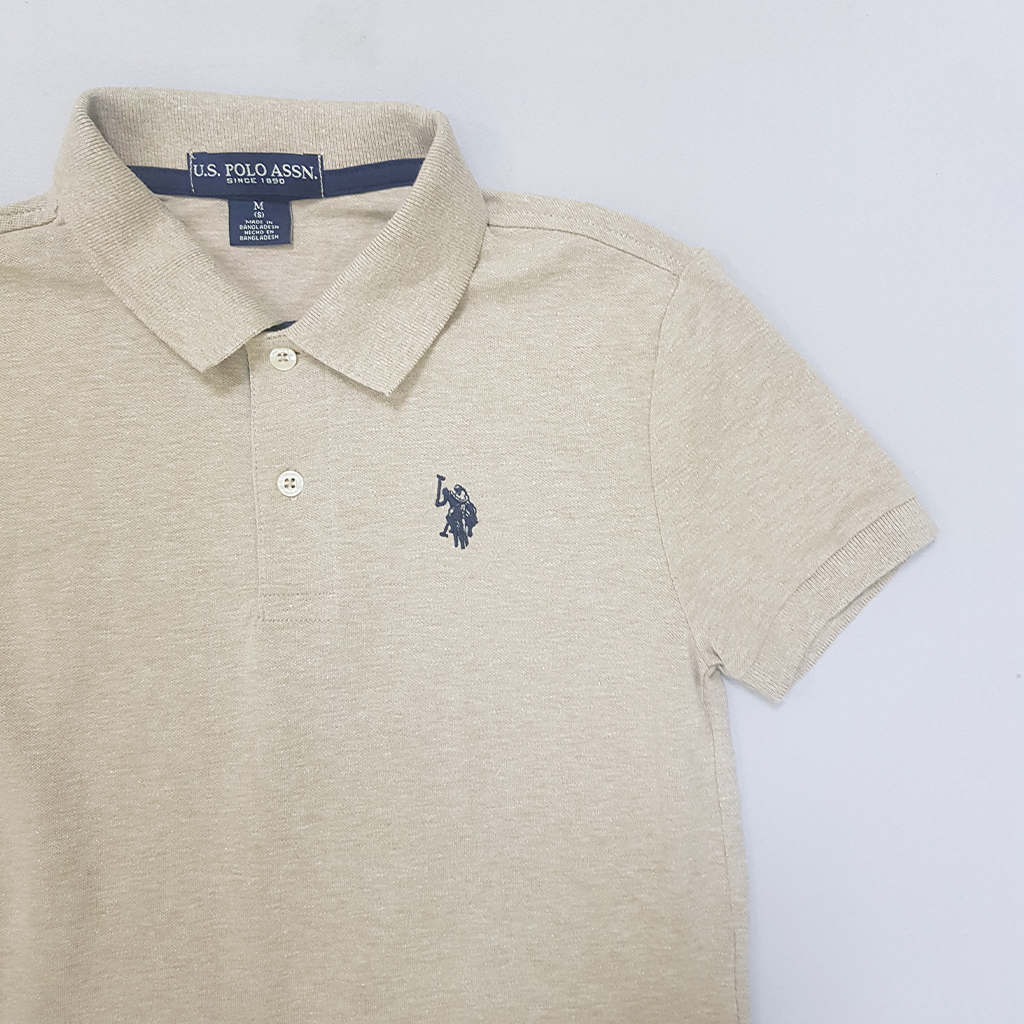 تی شرت یقه دار پسرانه 31060 سایز 4 تا 18 سال مارک US POLO ASSN