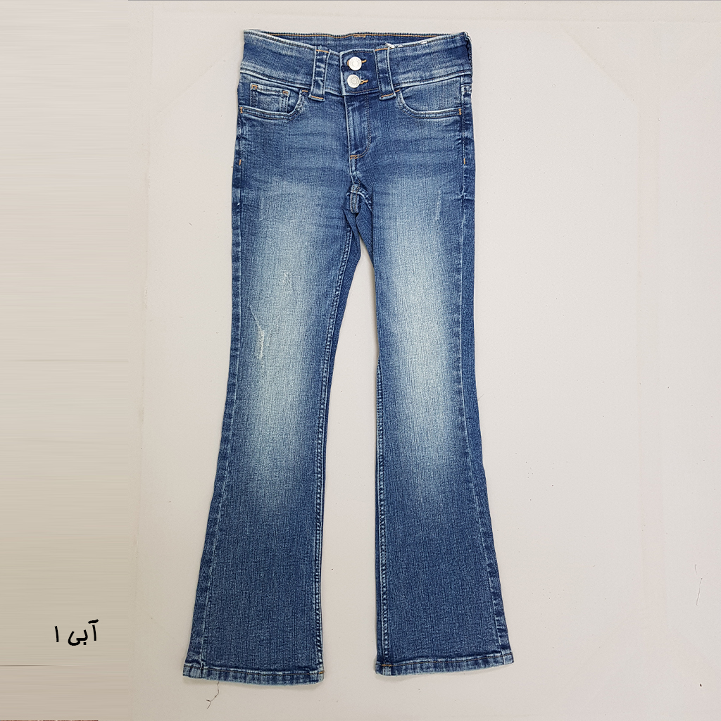 شلوار جینز دخترانه 31114 سایز 9 تا 15 سال مارکh&m