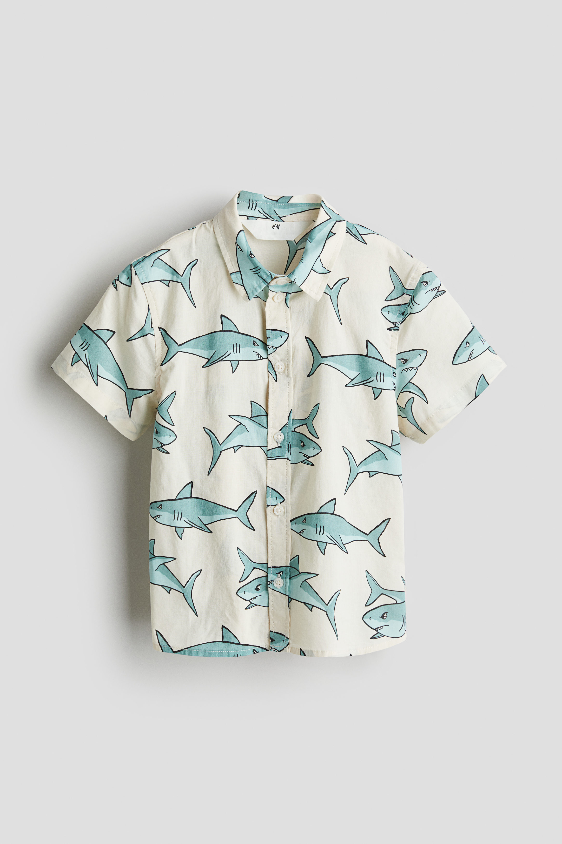 پیراهن پسرانه 31207 سایز 1.5 تا 9 سال مارک H&M