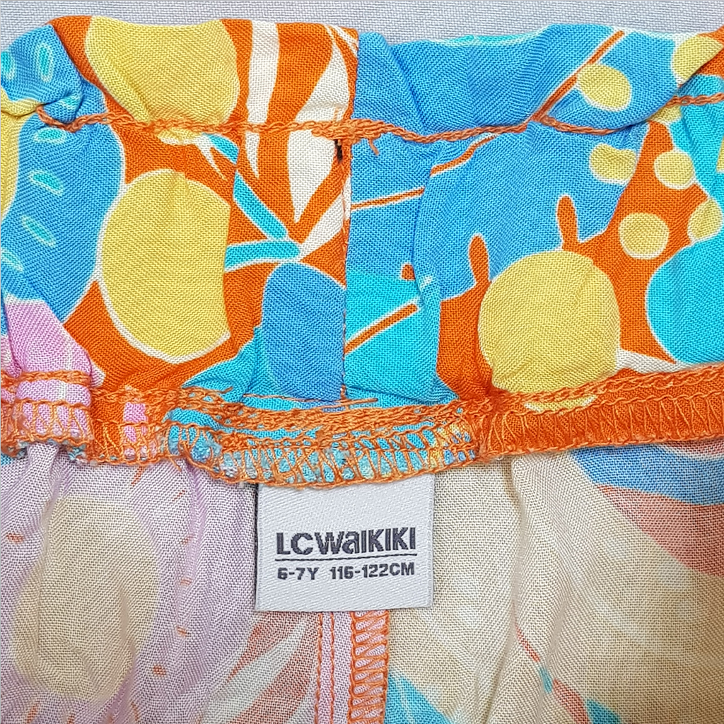 شلوار راحتی دخترانه 31199 سایز 6 تا 14 سال مارک LC WAIKIKI
