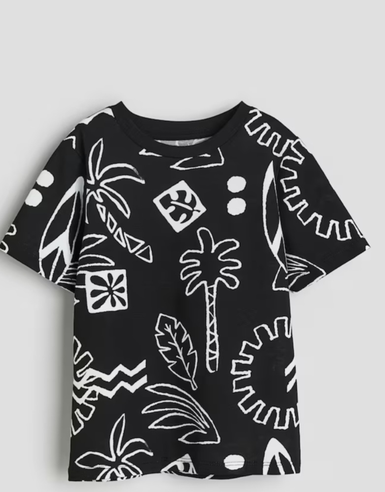 تی شرت پسرانه 31152 سایز 1.5 تا 10 سال کد 2 مارک H&M