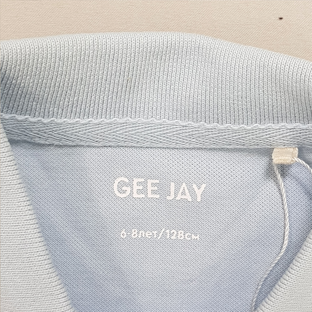 تی شرت یقه دار پسرانه 31368 سایز 6 تا 14 سال کد 2 مارک GeeJay