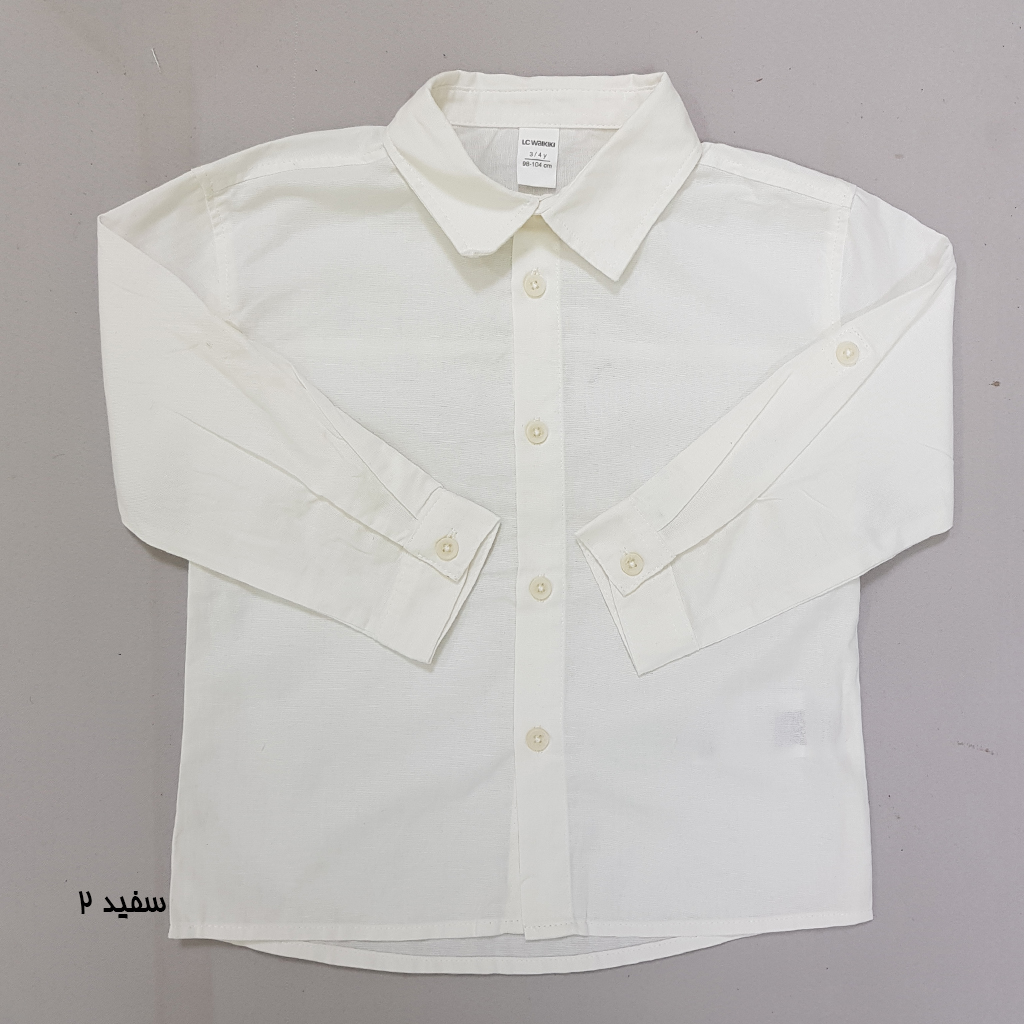 پیراهن پسرانه 31377 سایز 1 تا 8 سال مارک LC WAIKIKI