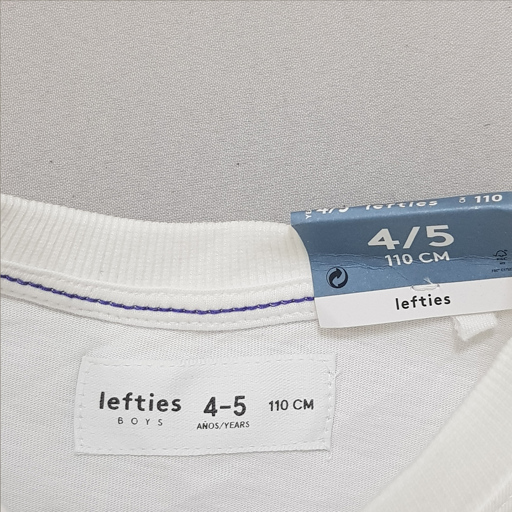 تی شرت پسرانه 31352 سایز 4 تا 14 سال مارک Lefties