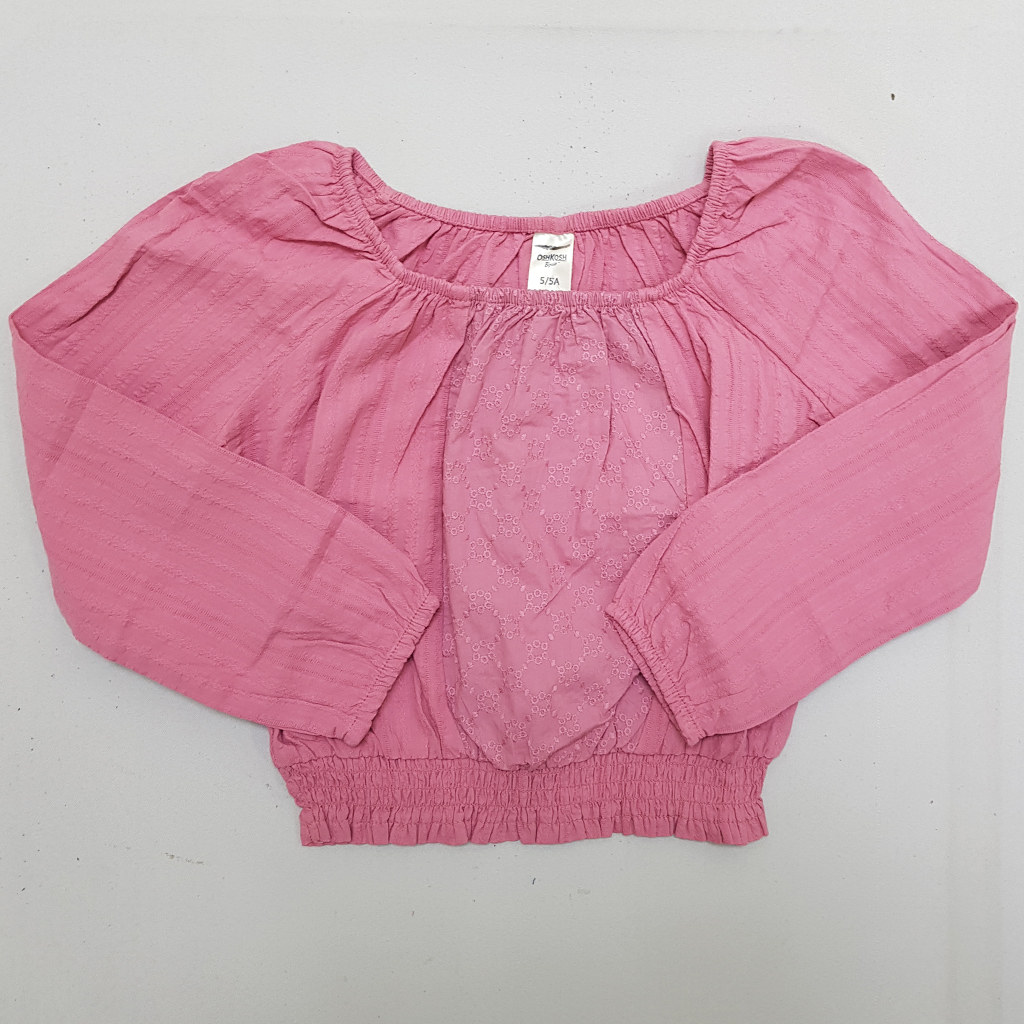 شومیز دخترانه 31392 سایز 5 تا 14 سال مارک Oshkosh