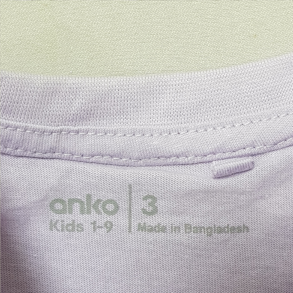 تی شرت دخترانه 31359 سایز 1 تا 9 سال کد 2 مارک Anko