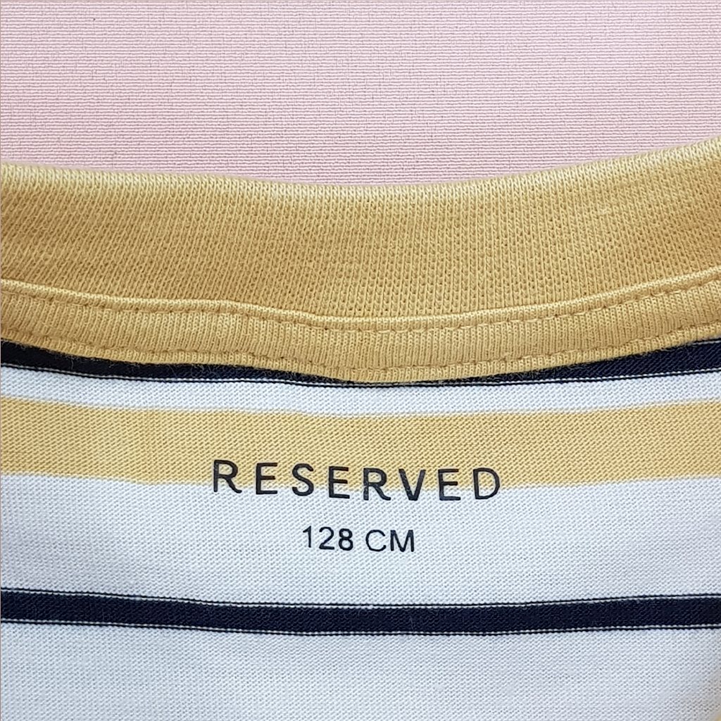 تی شرت پسرانه 31415 سایز 6 تا 15 سال کد 7 مارک Reserved