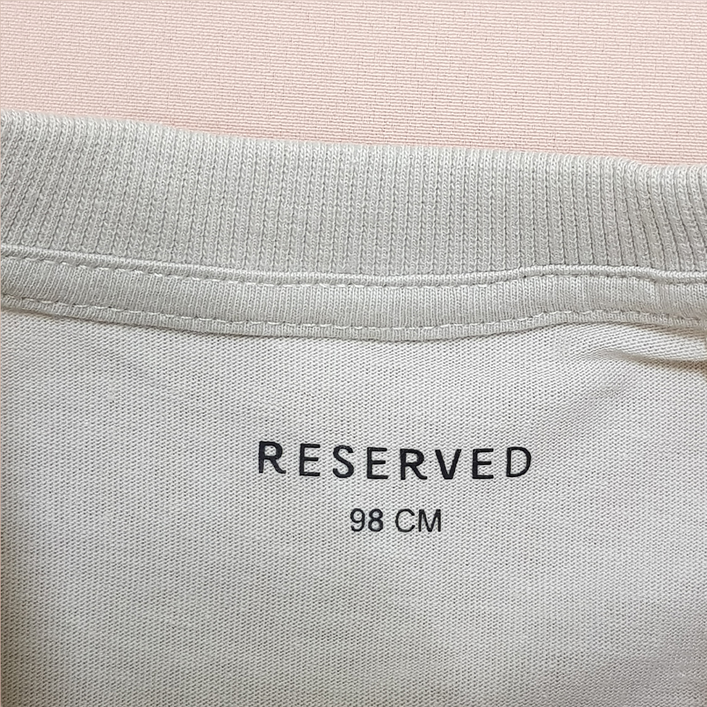 تی شرت پسرانه 31415 سایز 9 ماه تا 5 سال کد 11 مارک Reserved
