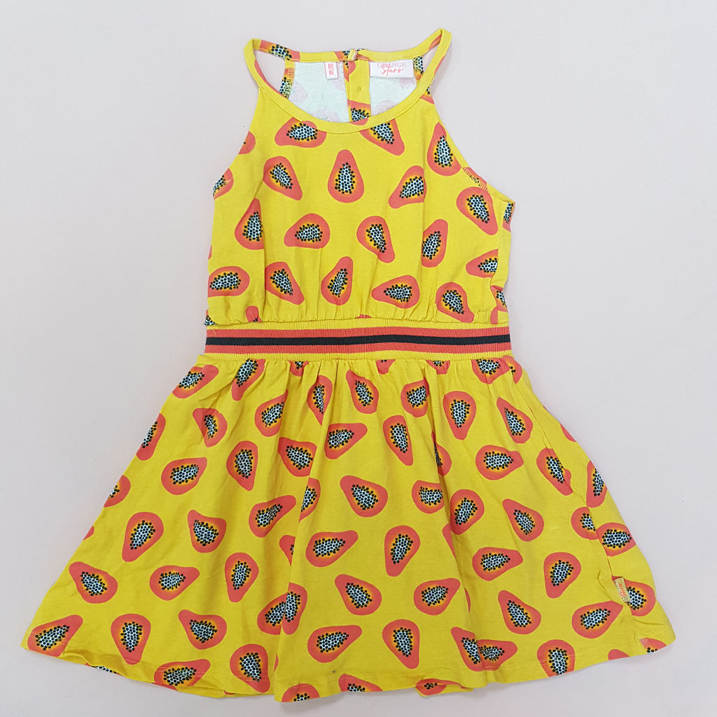 سارافون دخترانه 31288 سایز 3 تا 8 سال کد 14 مارک Orange Stars
