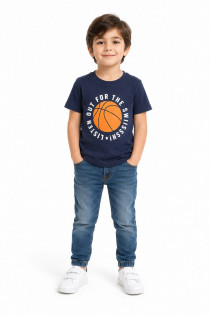 تی شرت پسرانه 31474 سایز 9 تا 15 سال مارک H&M