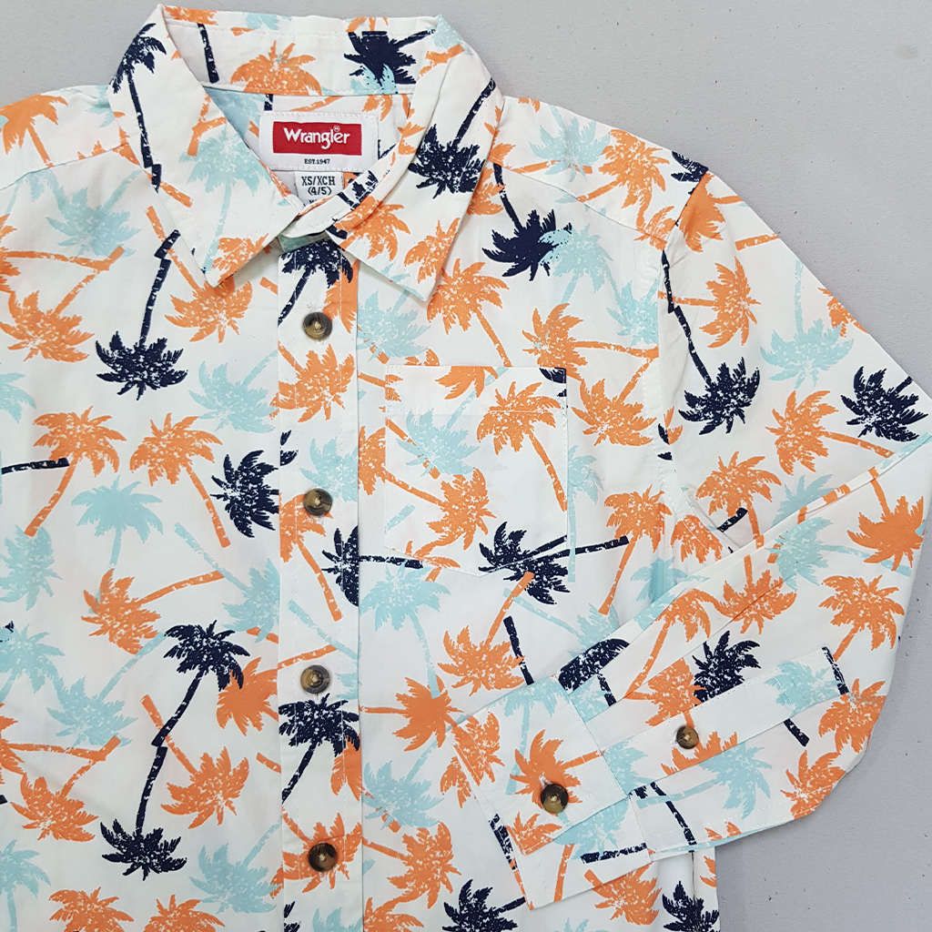 پیراهن پسرانه 31561 سایز 4 تا 18 سال مارک Wrangler