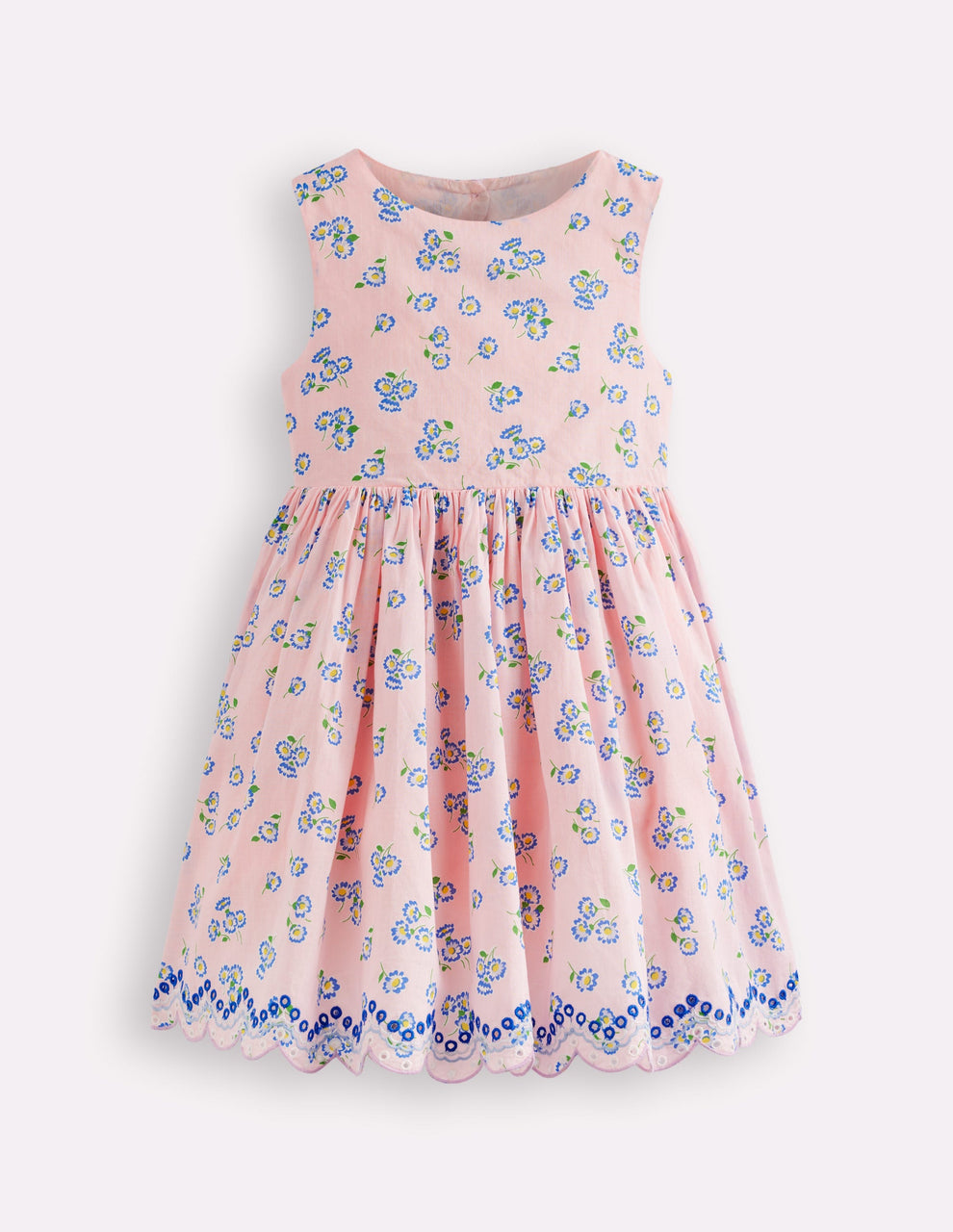 سارافون دخترانه 31503 سایز 2 تا 12 سال کد 11 مارک BODEN