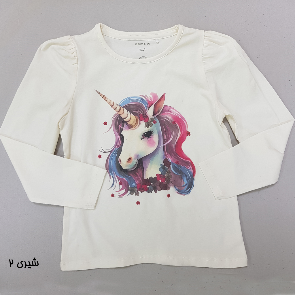 تی شرت دخترانه 31630 سایز 9 ماه تا 8 سال مارک Name It   *
