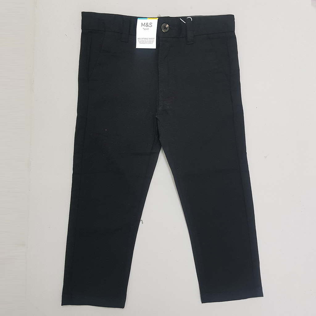 شلوار کتان پسرانه 31724 سایز 2 تا 12 سال کد 4 مارک M&S