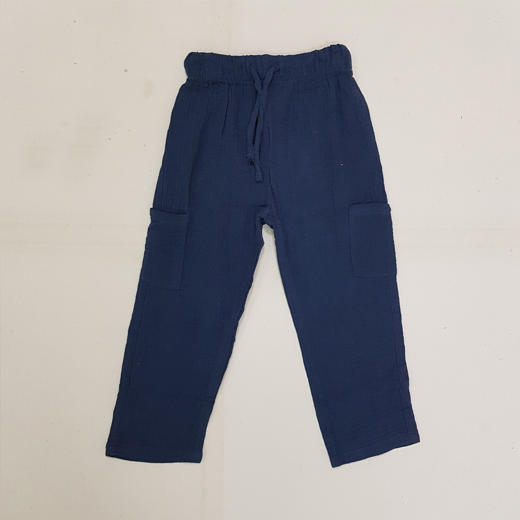 ست پیراهن و شلوار پسرانه 31741 سایز 9 ماه تا 6 سال مارک H&M