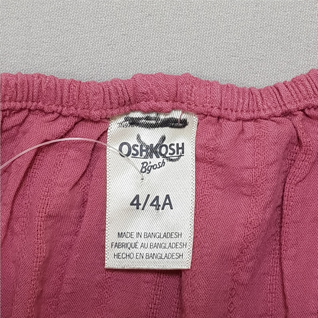 شومیز دخترانه 31752 سایز 4 تا 14 سال مارک Oshkosh   *