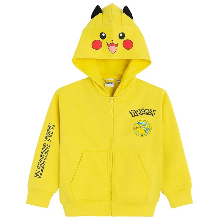 سویشرت پسرانه 31866 سایز 4 تا 8 سال مارک POKEMON