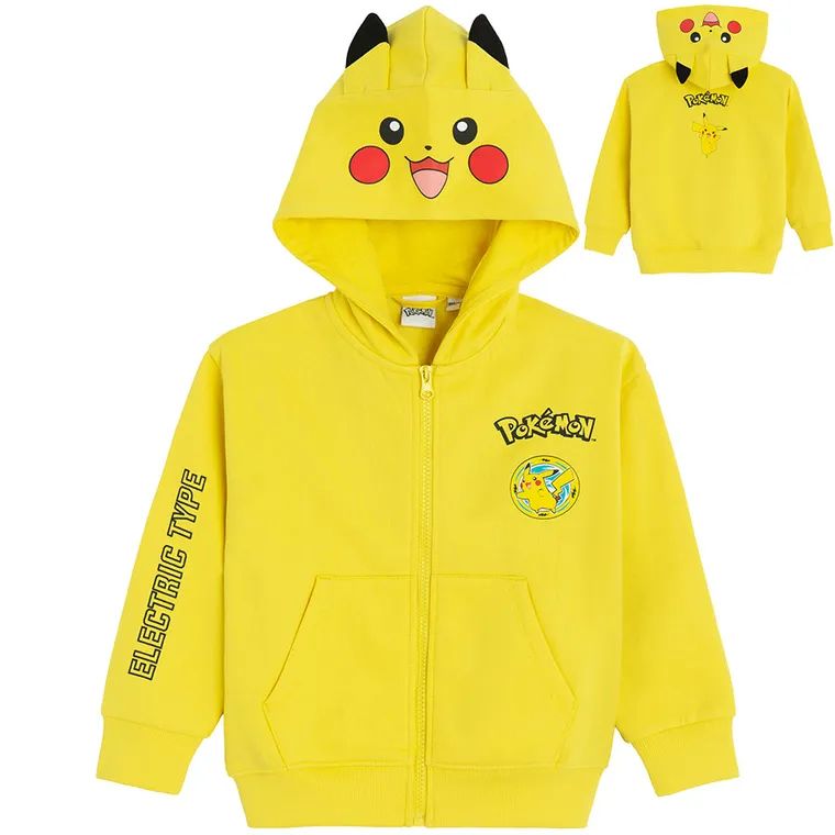 سویشرت پسرانه 31866 سایز 4 تا 8 سال مارک POKEMON