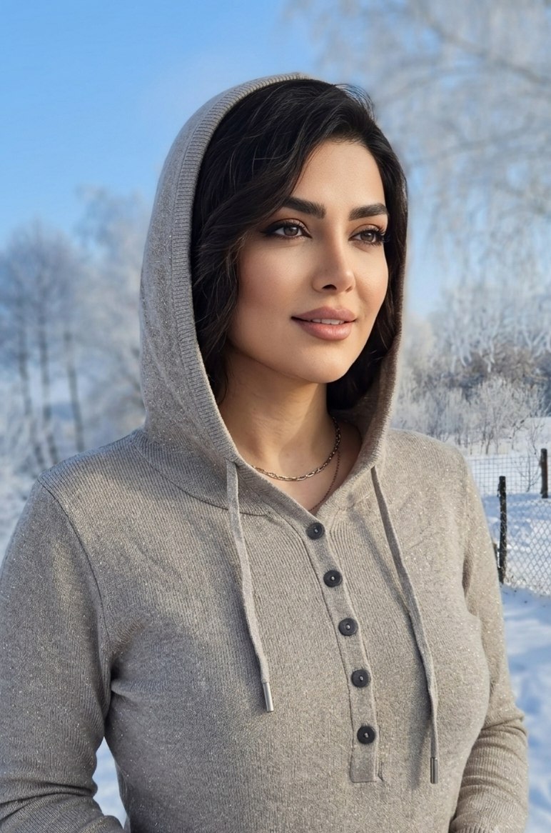 هودی بافت شاین دار کد 420352