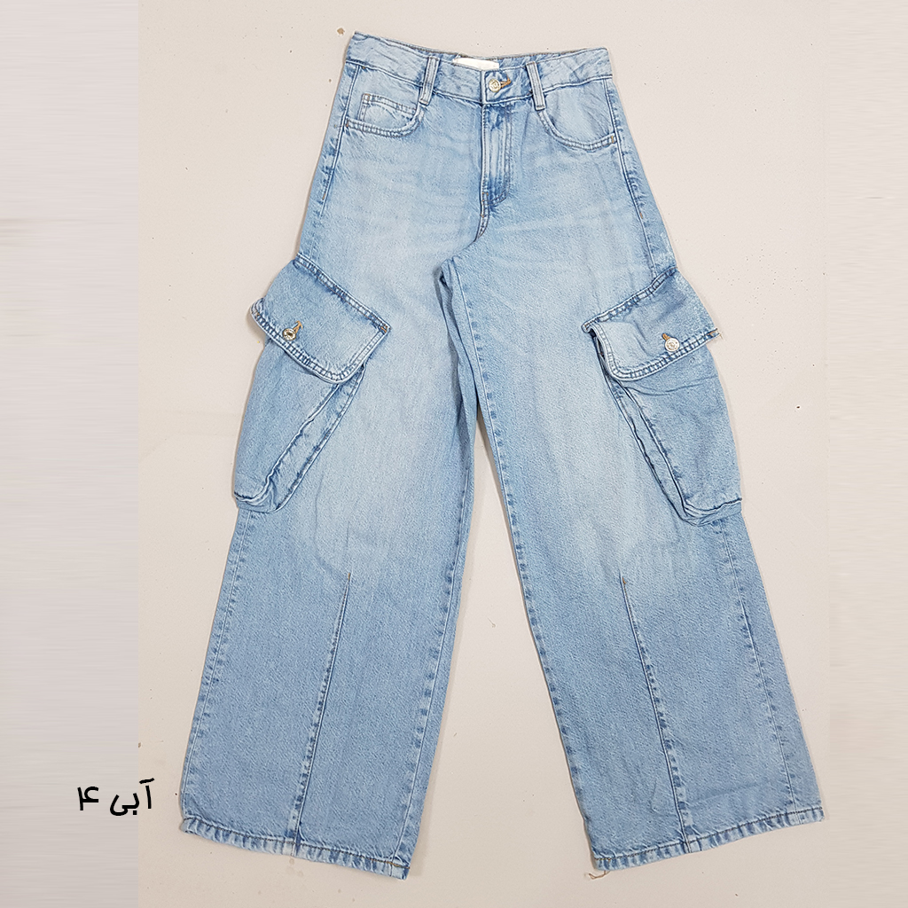شلوار جینز دخترانه 31810 سایز 6 تا 16 سال مارک ZARA