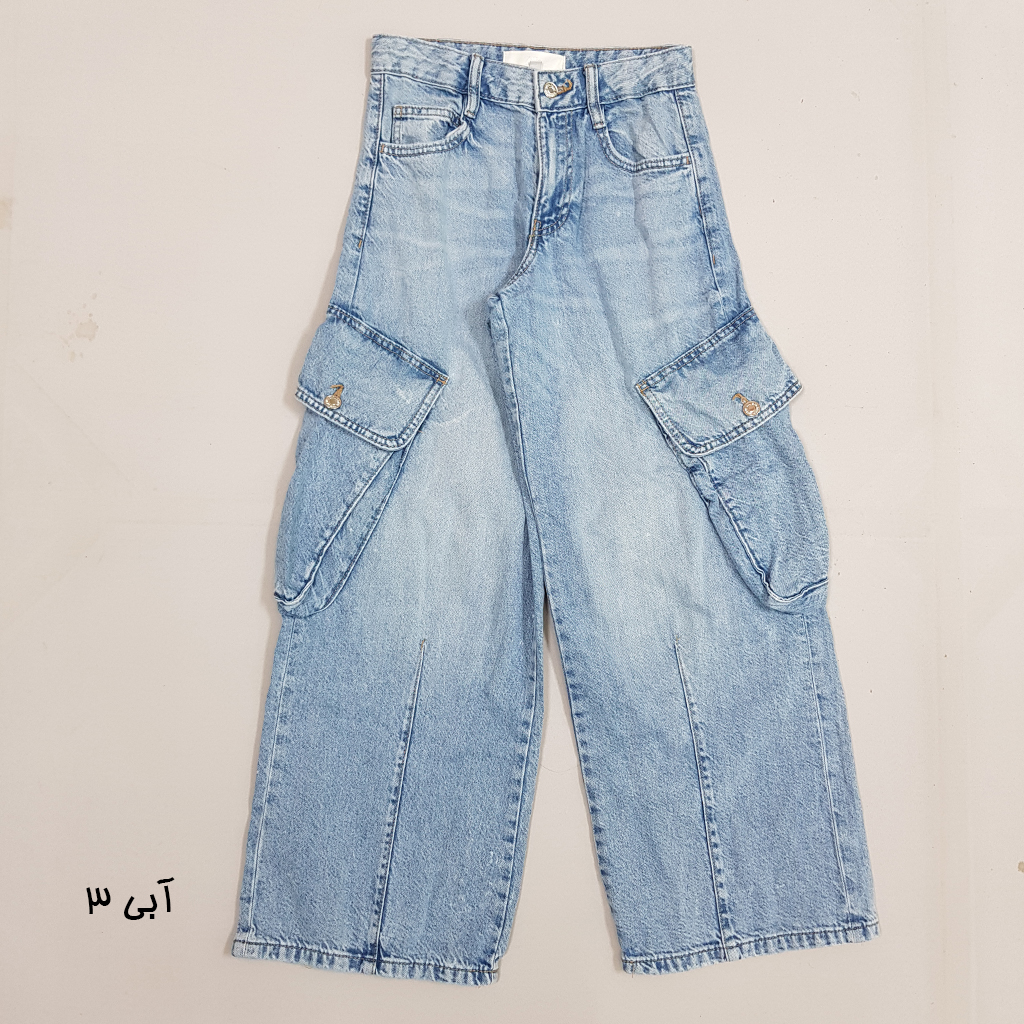 شلوار جینز دخترانه 31810 سایز 6 تا 16 سال مارک ZARA   *