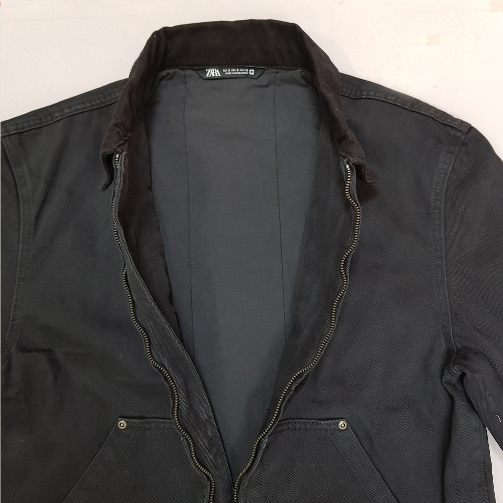کت جینز مردانه 32035 مارک ZARA