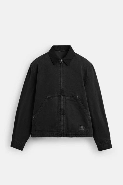 کت جینز مردانه 32035 مارک ZARA