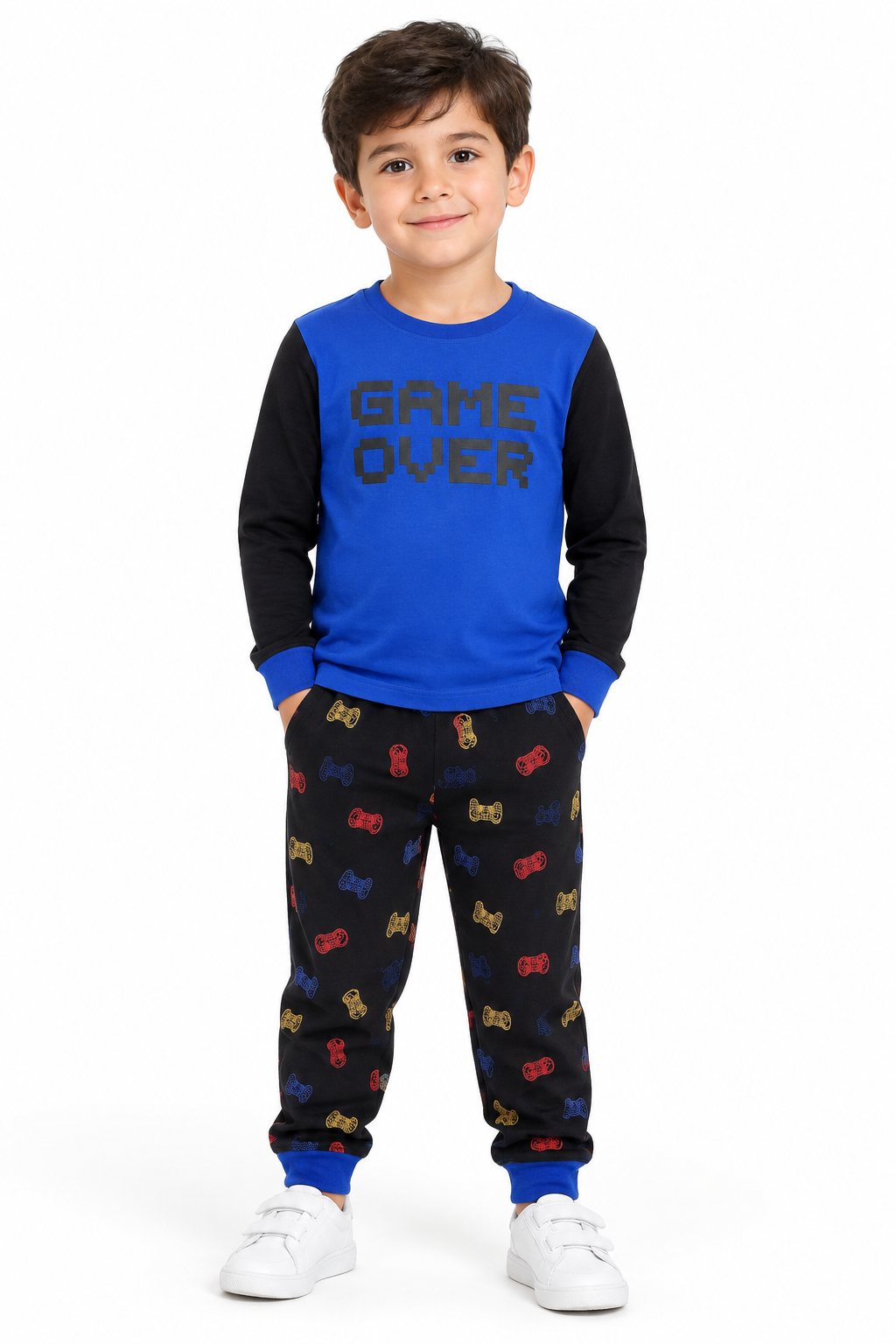 ست پسرانه 32026 سایز 9 تا 14 سال کد 4 مارک Nightwear