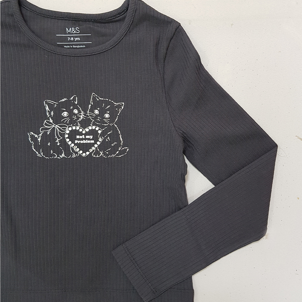 بلوز دخترانه 31815 سایز 7 تا 12 سال مارک M&S