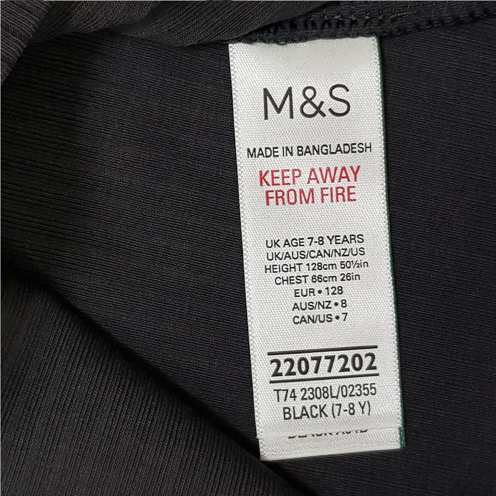 بلوز دخترانه 31815 سایز 7 تا 12 سال مارک M&S