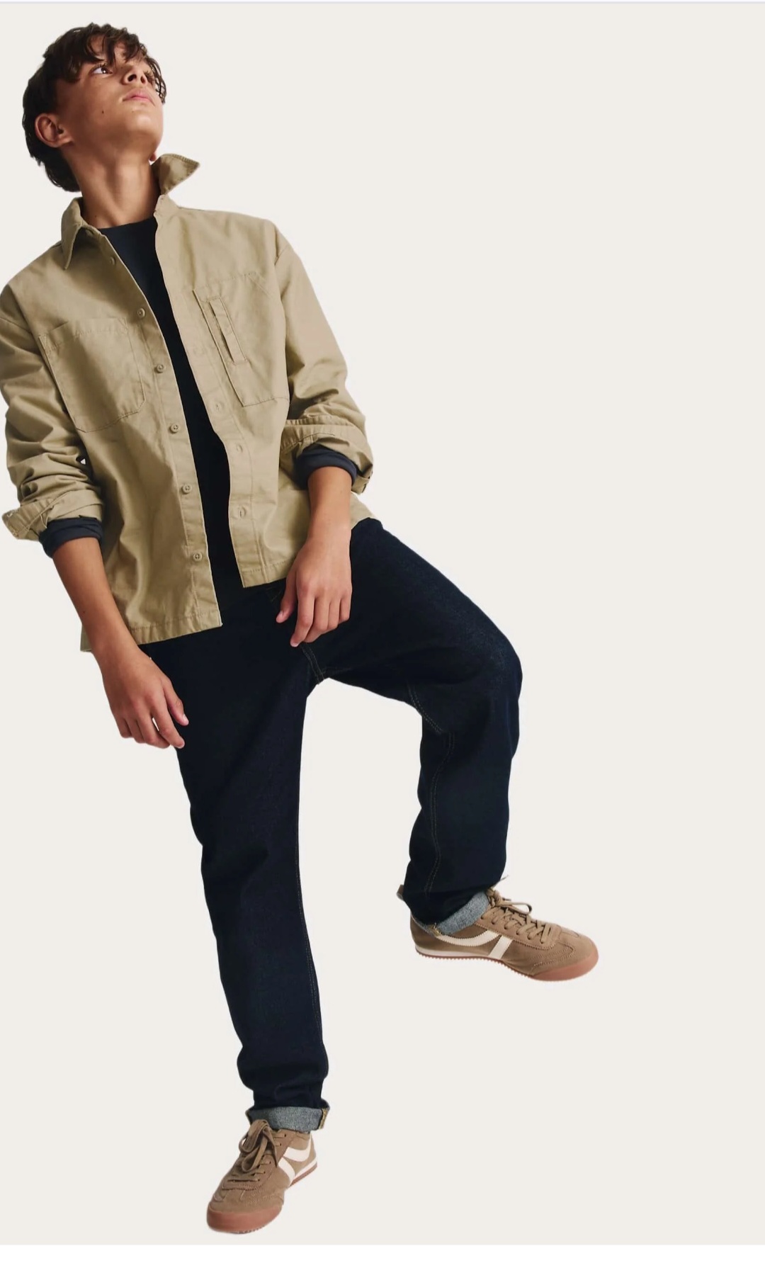 پیراهن پسرانه 32049 سایز 7 تا 16 سال مارک M&S
