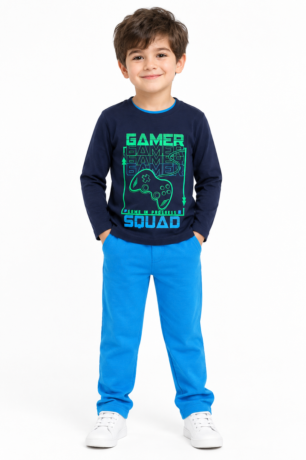 ست پسرانه 32026 سایز 7 تا 14 سال کد 8 مارک PRIMARK