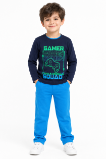 ست پسرانه 32026 سایز 7 تا 14 سال کد 8 مارک PRIMARK