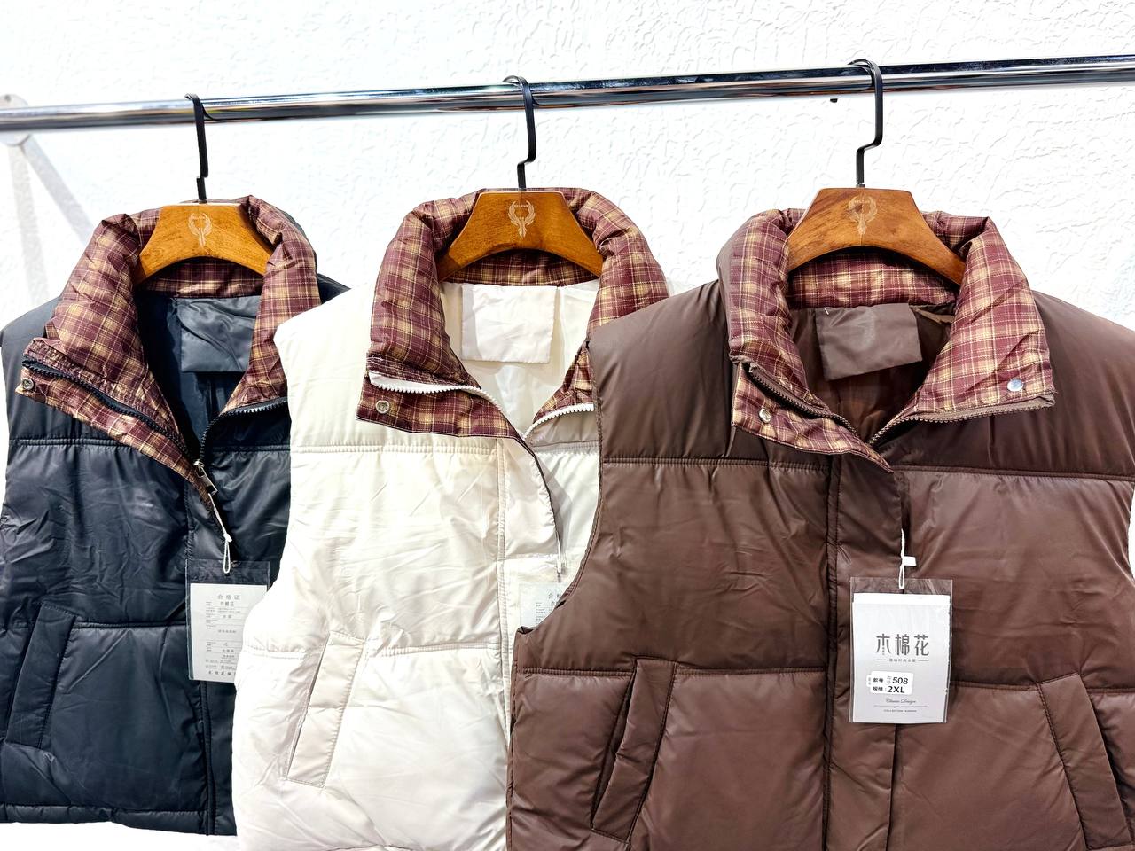 پافر پایین گت دار طرح چرم زنانه کد 420434