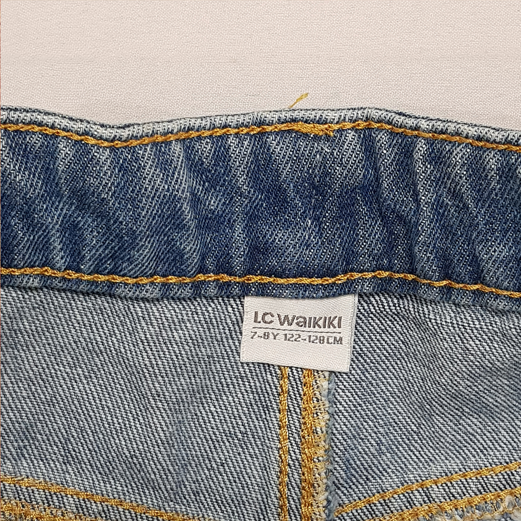 شلوار جینز دخترانه 32136 سایز 7 تا 13 سال مارک LC WAIKIKI