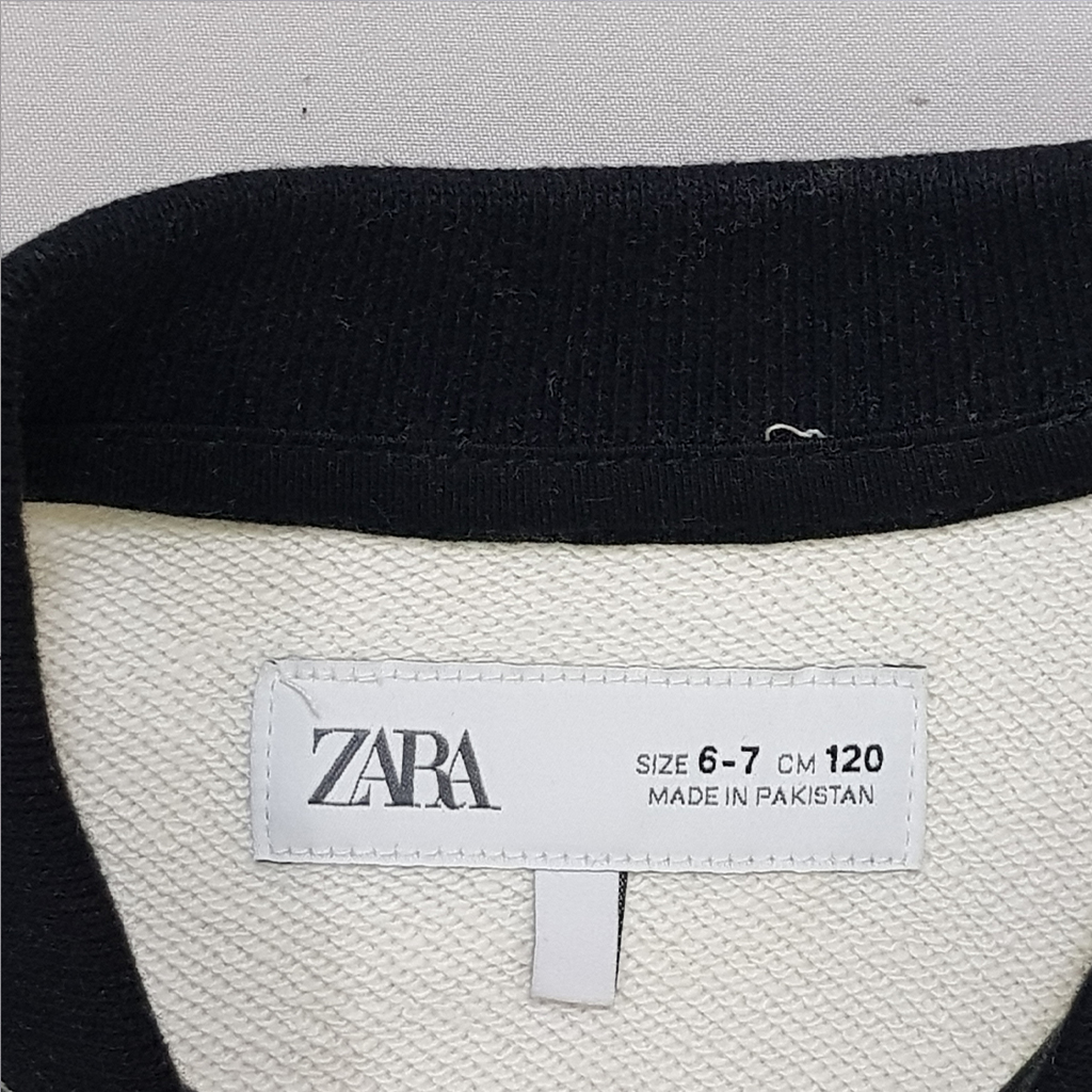 پلیور یقه دار پسرانه 32131 سایز 6 تا 14 سال مارک ZARA
