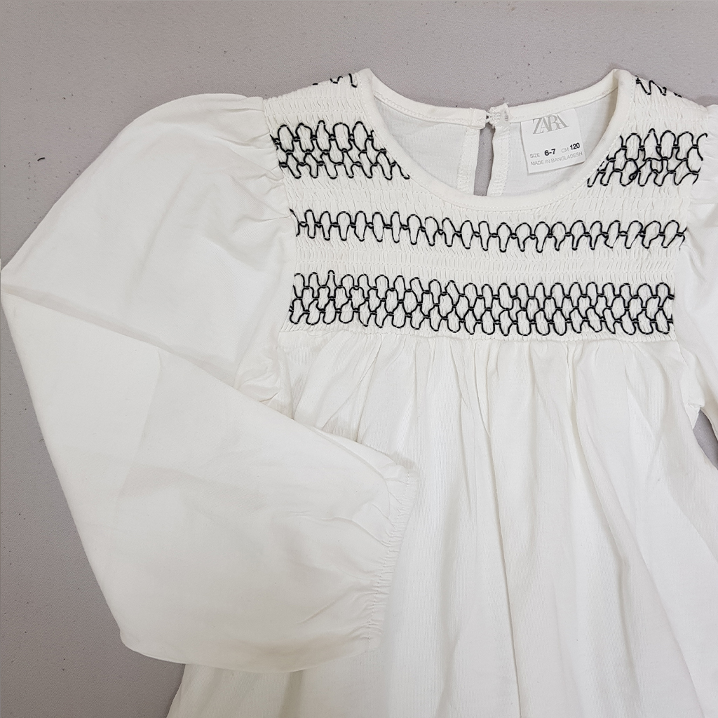 سارافون دخترانه 32197 سایز 6 تا 14 سال مارک ZARA