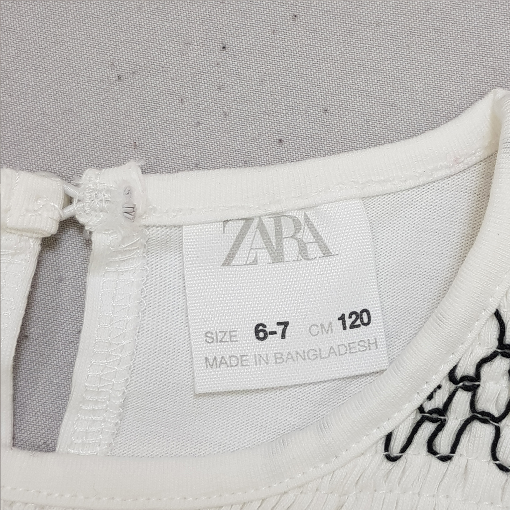 سارافون دخترانه 32197 سایز 6 تا 14 سال مارک ZARA