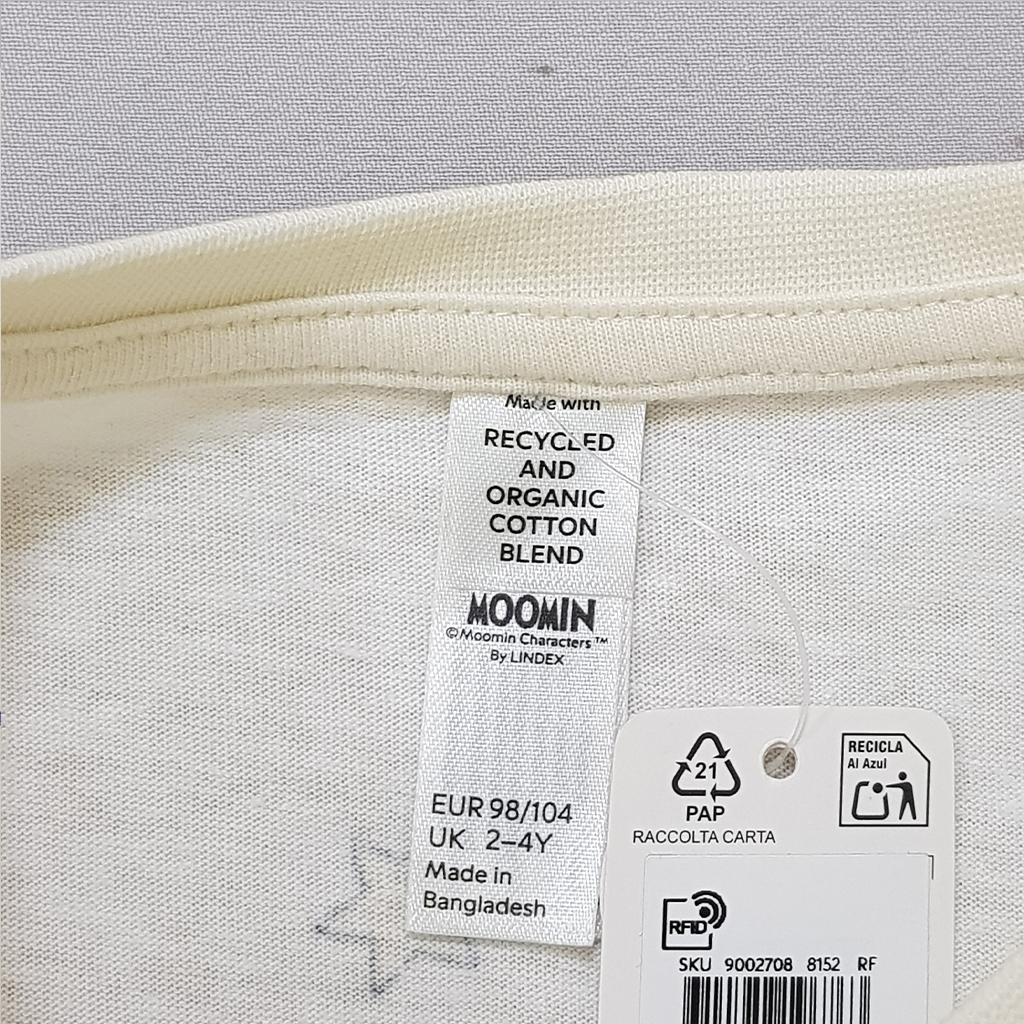 بلوز پسرانه 32200 سایز 2 تا 8 سال مارک MoonMin