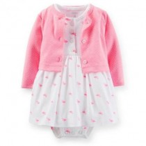کت سارافون زیردکمه دار 110535 سایز 6 تا 24 ماه  کد 5 مارک Carters
