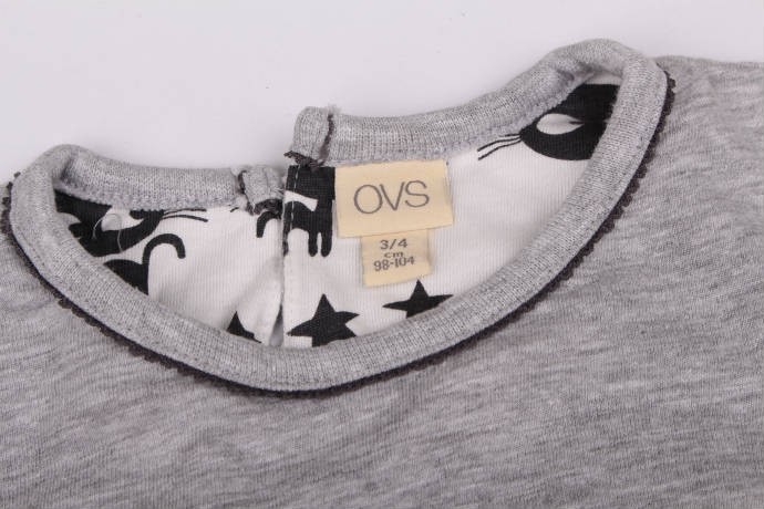 بلوز دخترانه 13796 سایز 3 تا 8 سال مارک OVS