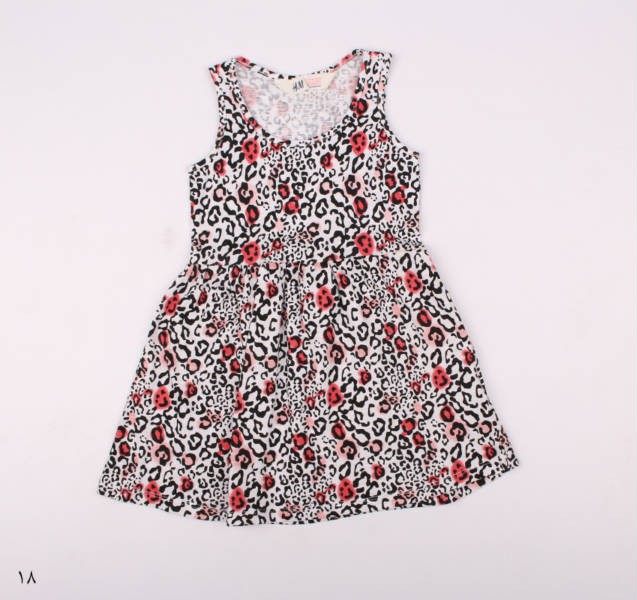 سارافون نخی دخترانه 13372 سایز 1.5 تا 8 سال مارک H&M